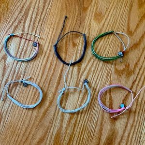 Pure Vida Bracelets (pack of 6) with Bags (pack of 5)